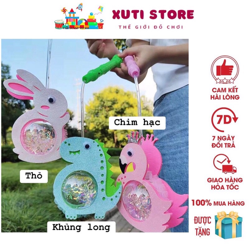 Xả kho đèn lồng PHÁT NHẠC Đồ chơi trung thu đèn lồng phát nhạc, phát sáng 2022 thú cưng, phi hành gia Xutistore