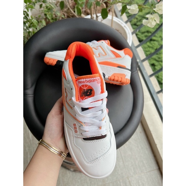 GIÀY NEW.BALANCE 550 AIME LEON ORANGE WHITE LAI AU BẢN 2022