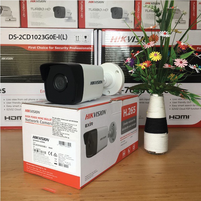 Camera IP Hồng ngoại 2MP Hikvision DS-2CD1023G0E-IF - Hỗ trợ thẻ nhớ - Hàng chính hãng