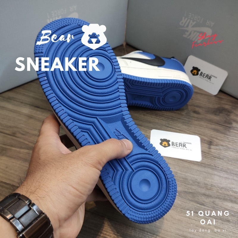 [Bear.sneaker] Giày AF1 Tra vis Fragment hàng SC [Da xịn - new arrival]