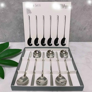 Set 6 THÌA INOX 304 NOUVA CAO CẤP BỀN ĐẸP TIỆN LỢI