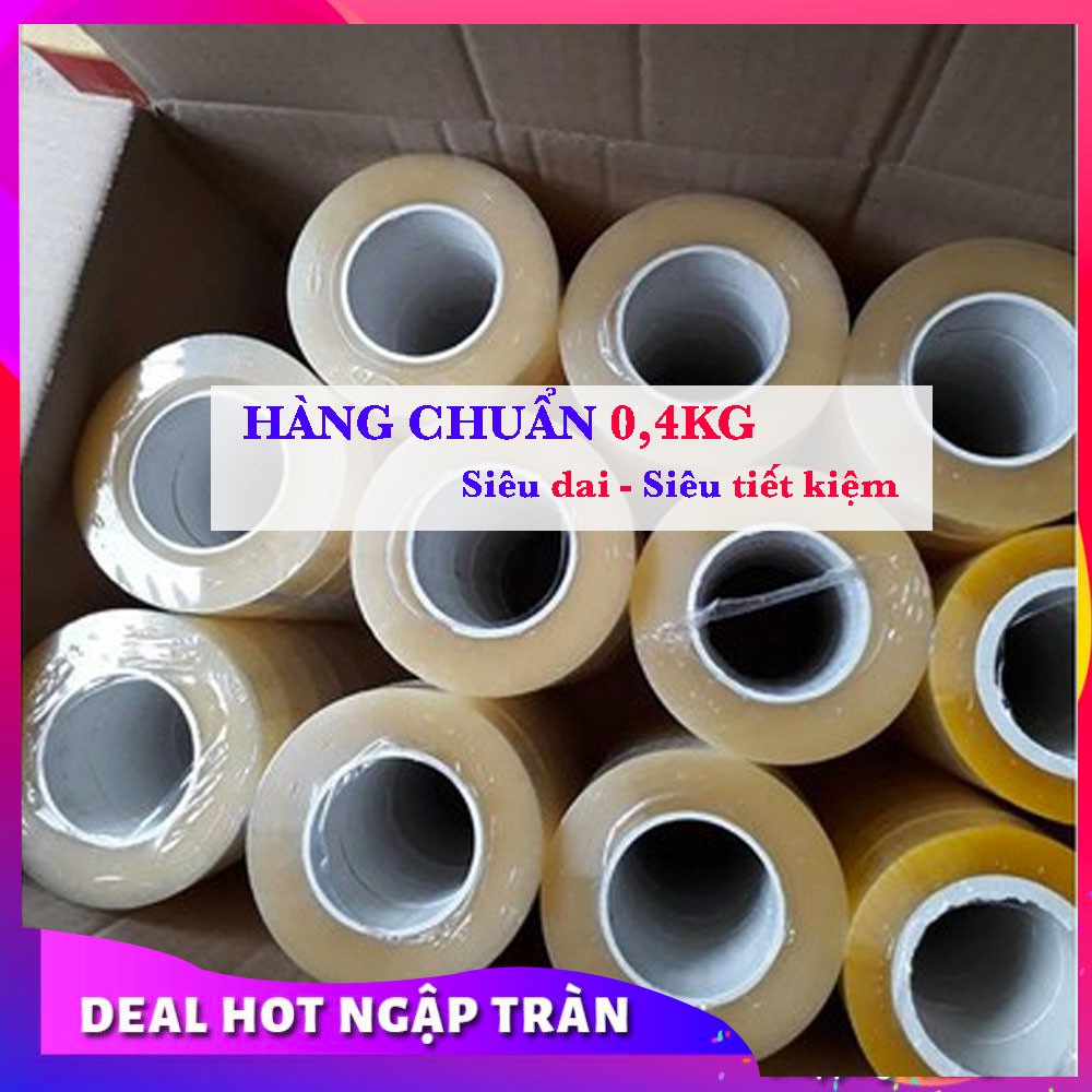 HÀNG LOẠI 1⚡️CÂY BĂNG DÍNH ĐÓNG HÀNG 6 CUỘN 3KG SIÊU TIẾT KIỆM