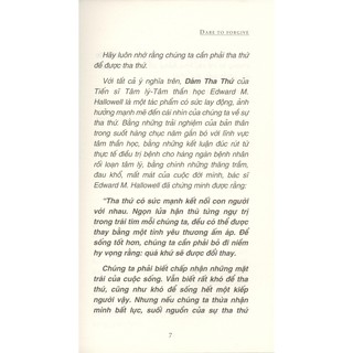 Sách - Dám Tha Thứ - Dare To Forgive