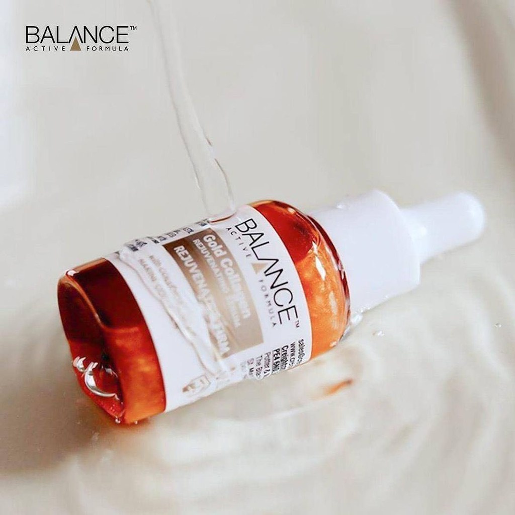 Serum trẻ hóa tái tạo làn da BALANCE ACTIVE FORMULA GOLD COLLAGEN REJUVENATING 30ml