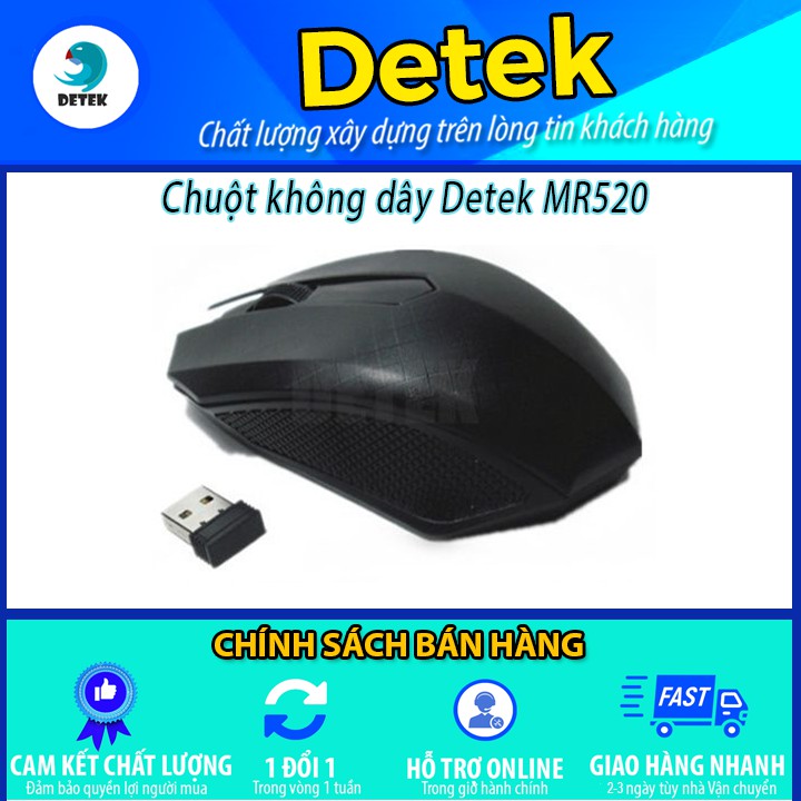 Chuột không dây Detek MR520