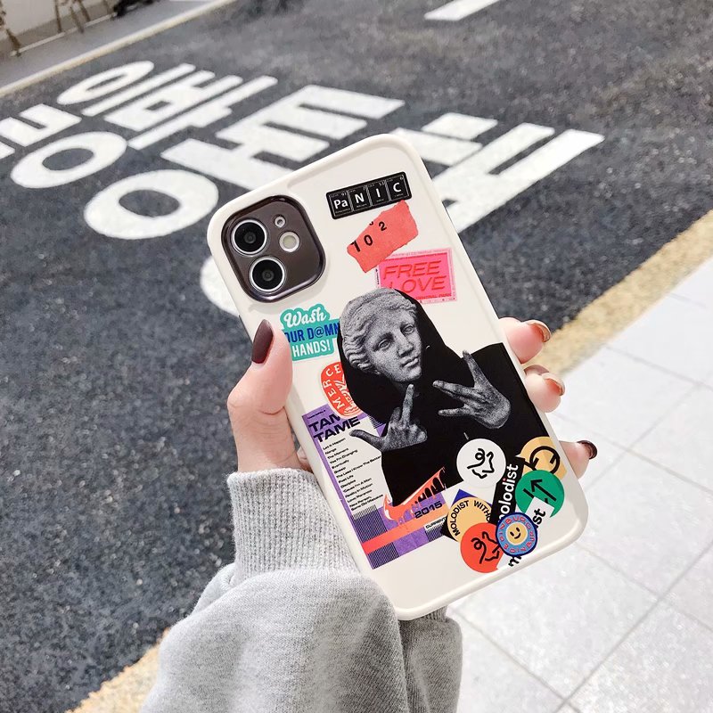 Ốp lưng chống sốc độc đáo cho IPhone 11 pro Max X XS XR XSMAX SE 2020 7 8 Plus | BigBuy360 - bigbuy360.vn