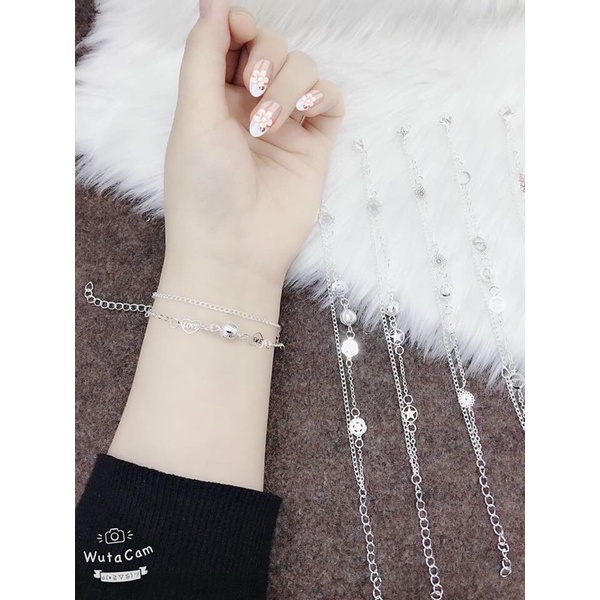 Vòng tay, lắc chân tay mỹ ký mẫu trẻ trung [THIẾT KẾ CẦU KỲ]