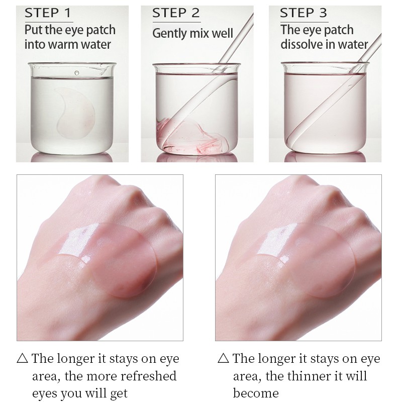 Mặt nạ mắt Vibrant Glamour Polypetide Collagen dưỡng ẩm chống lão hóa giảm quầng thâm làm săn chắc da (30 cặp) | BigBuy360 - bigbuy360.vn