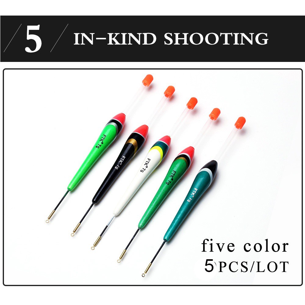 Set 5 Phao Nổi Câu Cá Nhiều Kích Cỡ Thời Trang