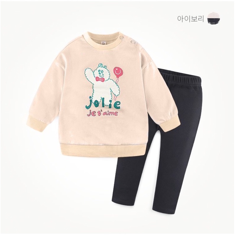 HQ- Bộ nỉ Melisa BTBG size 90-130
