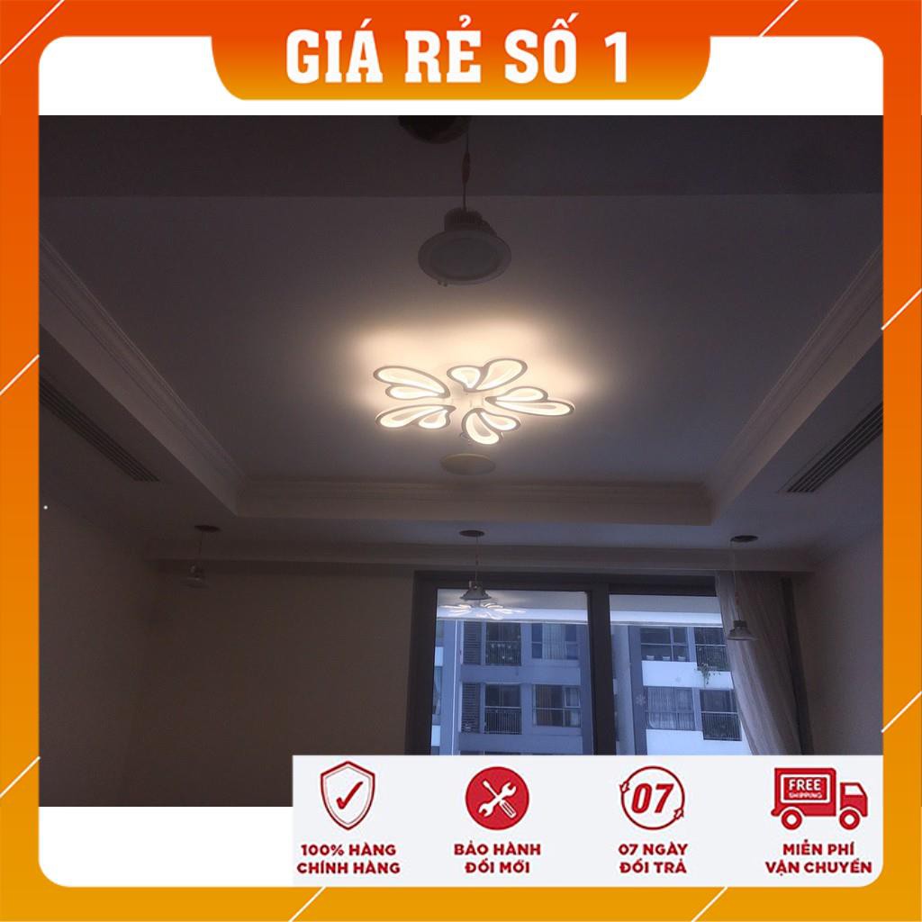 Giá Rẻ Số 1 Đèn led ốp trần , đèn ốp trần trang trí phòng khách TV02,3 chế độ sáng kèm điều khiển từ xa,bảo hành 1 năm