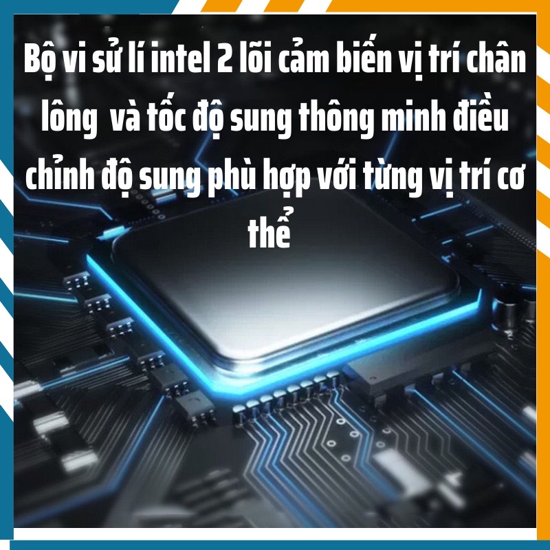 Máy Triệt Lông Vĩnh Viễn Cầm Tay Tại Nhà URI-AM001 công nghệ triệt PlAS IPL 2022 kèm cảm biến tia IPL tới chân lông