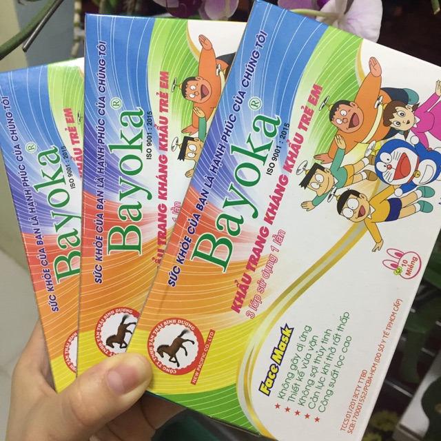Khẩu trang trẻ em BAYOKA