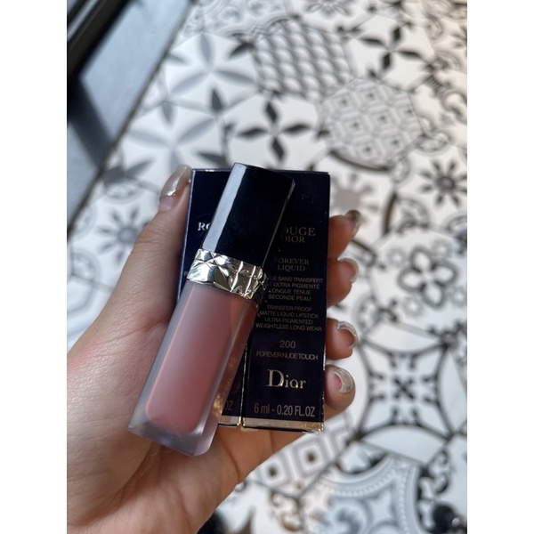 Son kem Dior Rouge Dior Forever Liquid 2021 fullbox màu 200