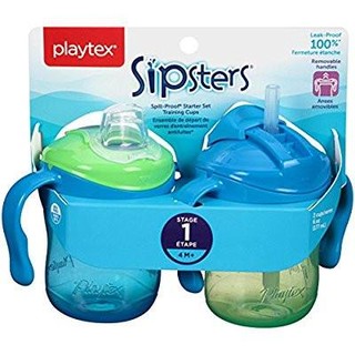 Set 02 bình tập uống nước Playtex cho bé 180ml