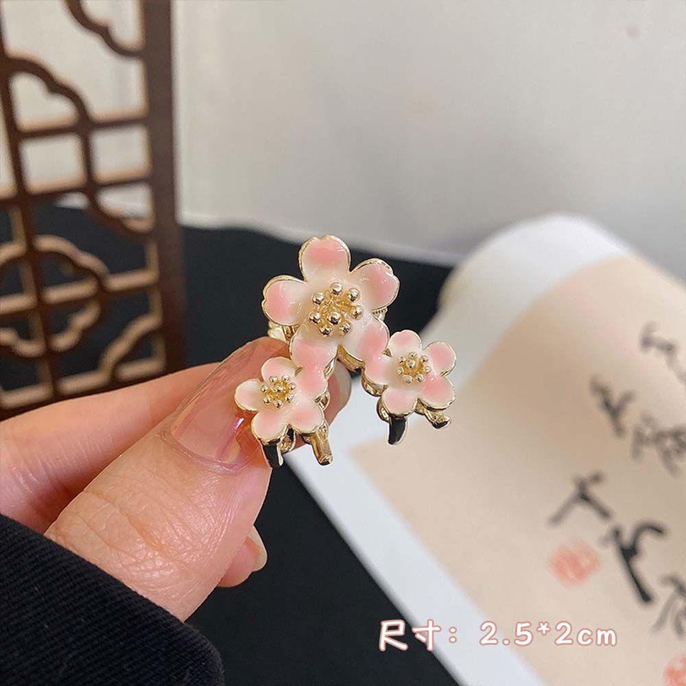 Kẹp Tóc Hoa Đào Bằng Hợp Kim Dễ Thương