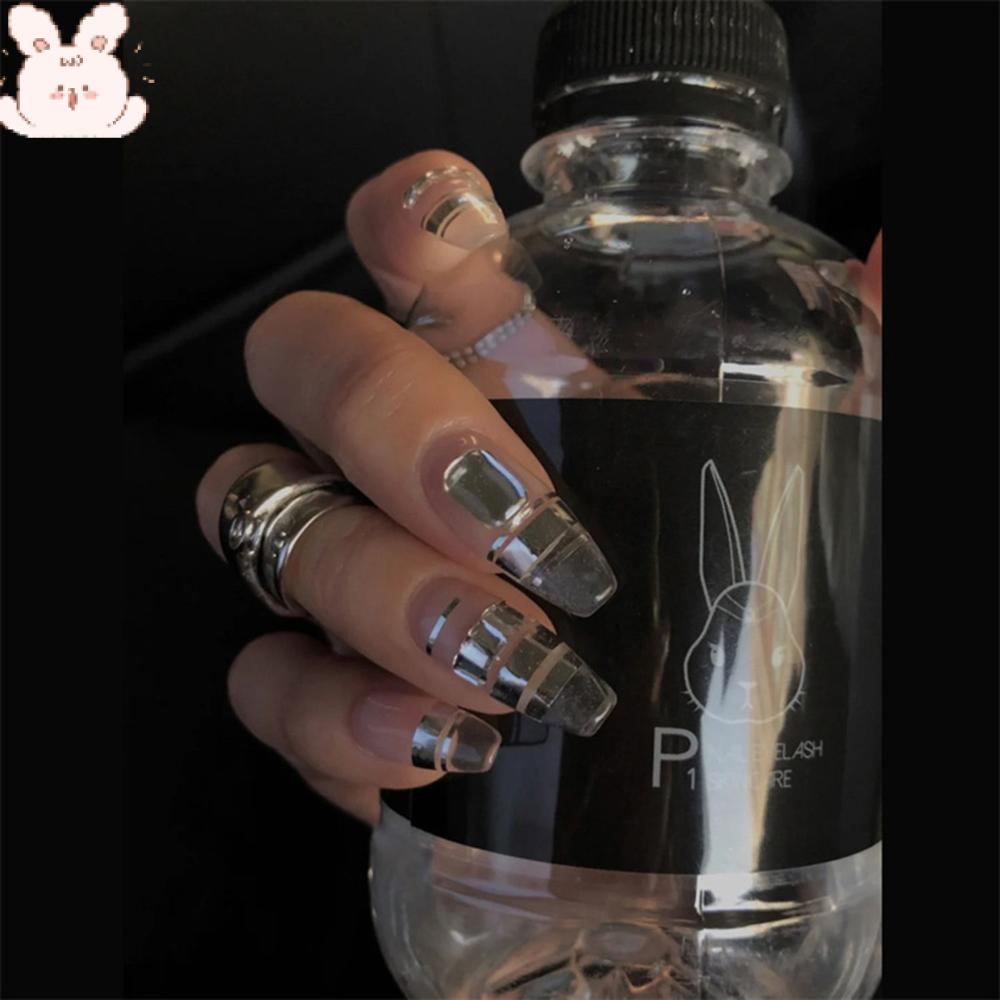 Bộ 24 Móng Tay Giả Che Phủ Toàn Diện Tháo Rời Được