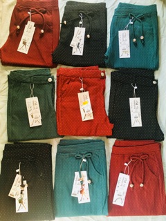 QUẦN COTTON CHẤM BI HÀN QUỐC