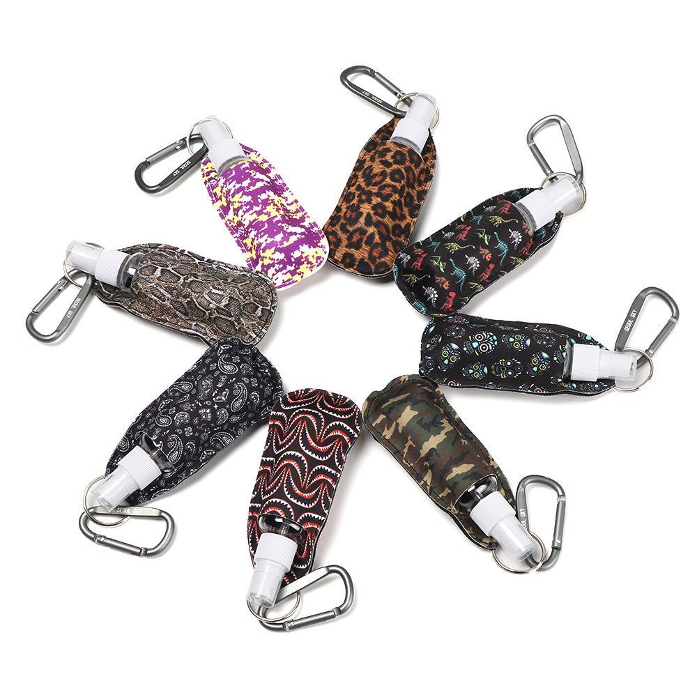 UUMIR Giá Đỡ Chai Nước Rửa Tay Kèm Móc Khóa Tiện Dụng