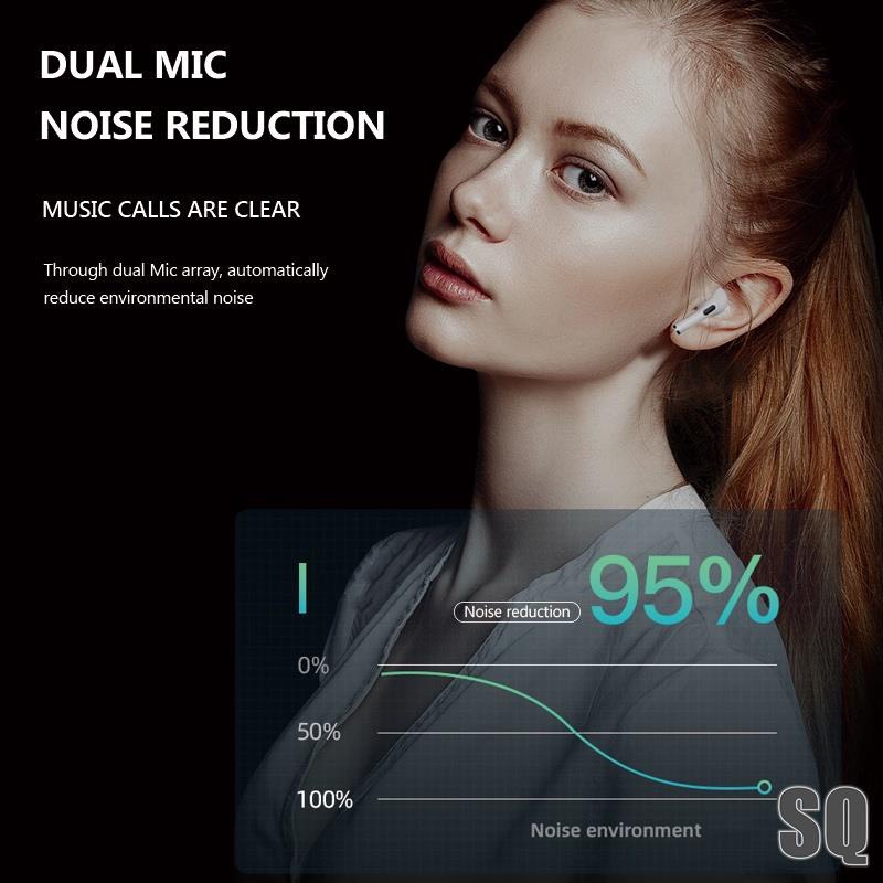 Tai nghe bluetooth 5.0 nhét tai không dây kết nối Hifi Pro TWS Cảm Biến Đa Điểm