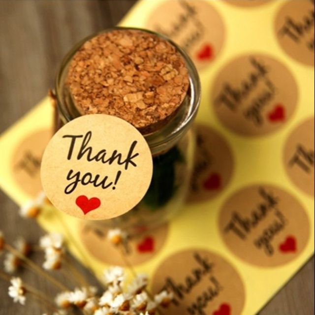 Tem thank you (1 cái) 3cm