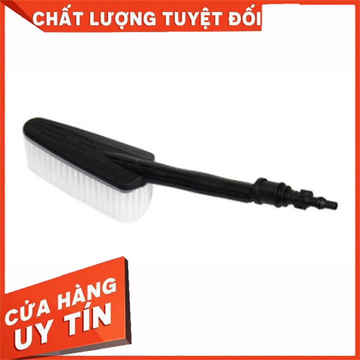 Chổi vệ sinh xe đa năng màu đen, có thể lắp với súng rửa xe máy (cái)