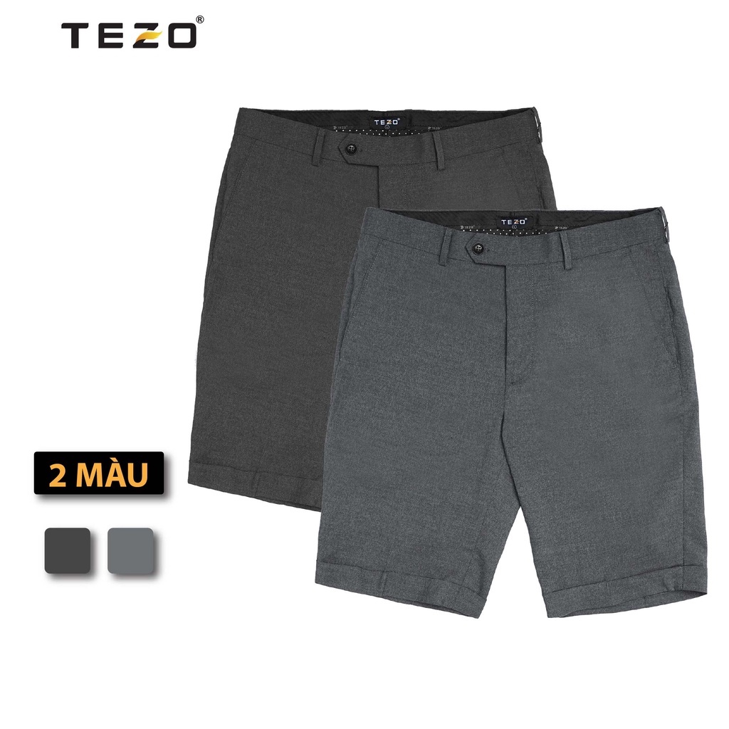 Quần ngố vải Tezo dáng thể thao phong cách năng động 2201QNVB02