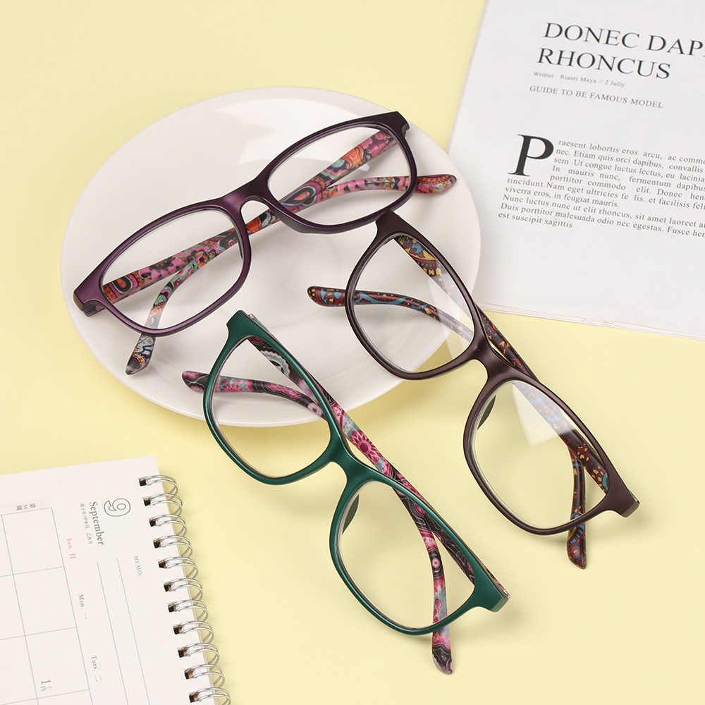 MOILY Ultra Light Resin Reading Glasses Women Vision Care Eyeglasses