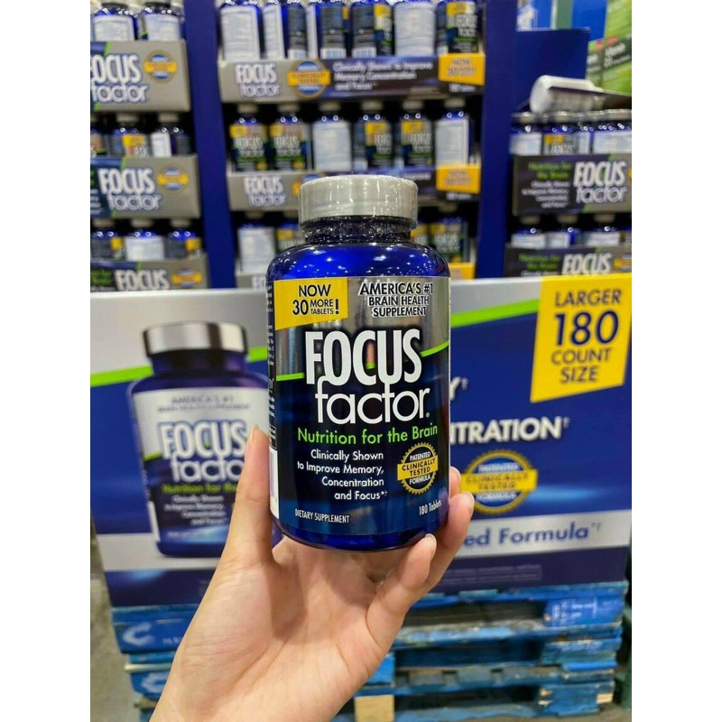 VIÊN FOCUS FACTOR 180 VIÊN MỸ