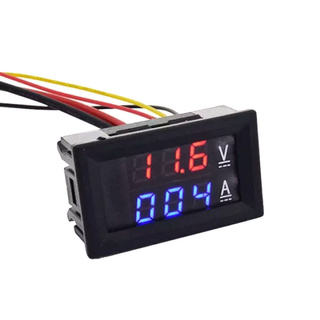 Vôn Kế Hiển Thị Điện Áp Và Dòng Điện 10A 0-100V