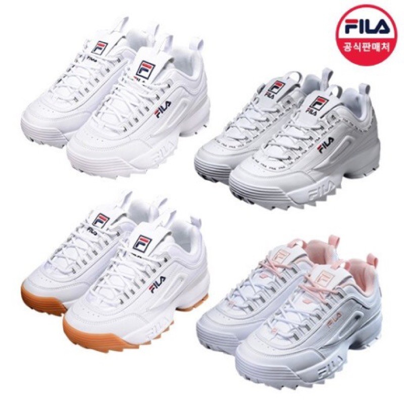 Giày Fila DISRUPTOR 2 cá mập trắng ₁ ^ . ᴬ