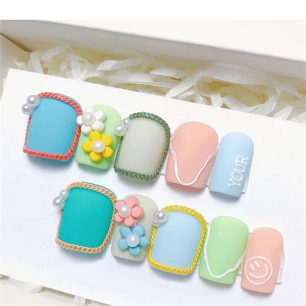 Hộp 12 Ngăn Đựng Phụ Kiện Trang Trí Móng Tay 3D Mới