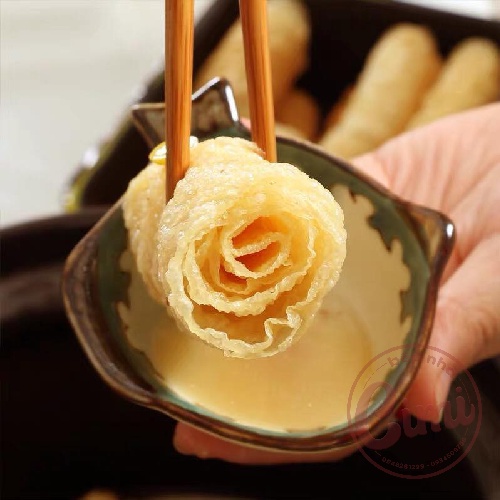 Tàu Hũ Ki Sấy Giòn - Phù Trúc Cuộn Thả Lẩu Ring Roll 168g - Bếp Nhà CIMI