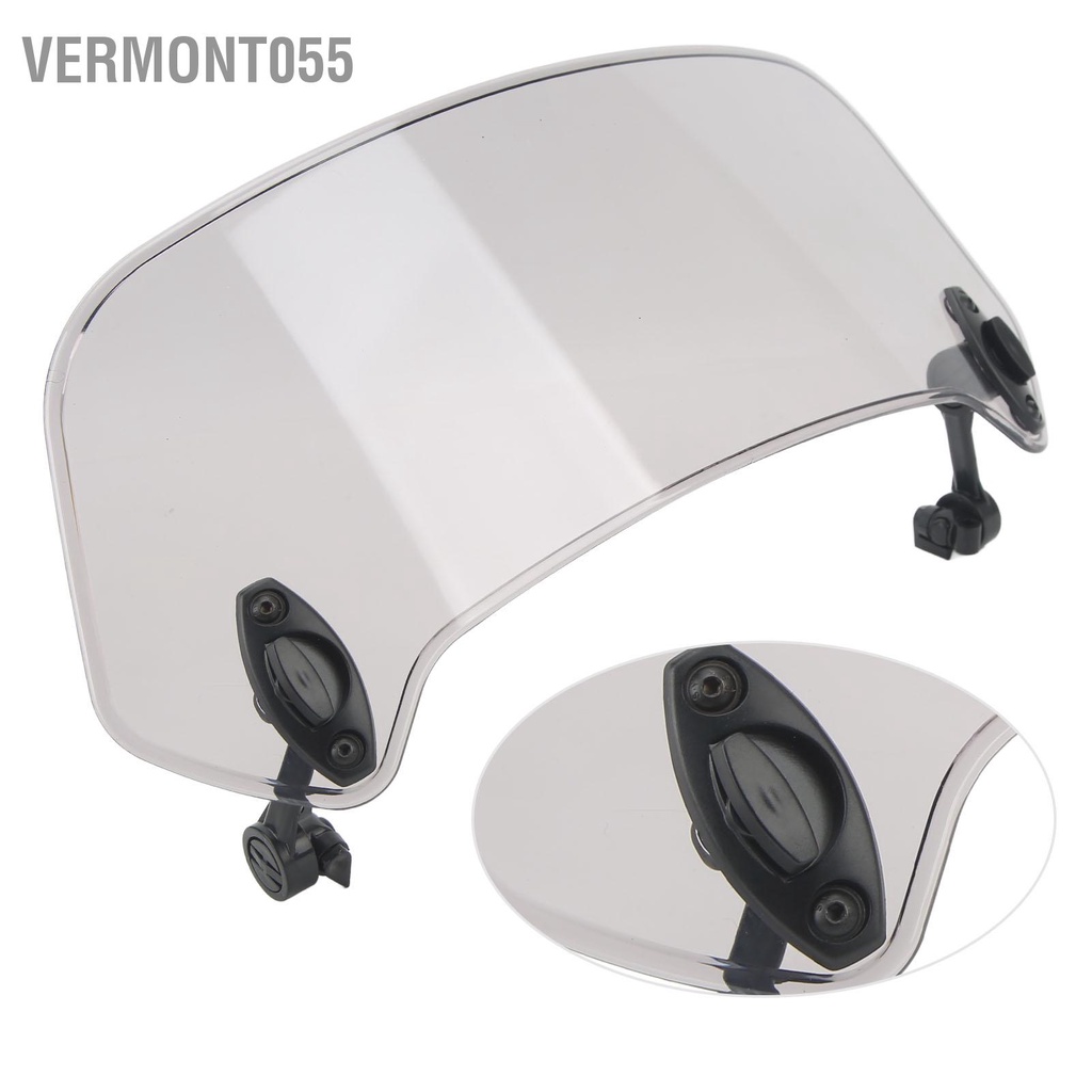 Có thể bán buôn Kính chắn gió xe máy có thể điều chỉnh clip trên kính Bộ làm lệch hướng đa năng cho Vermont055 Hàng giao ngay
