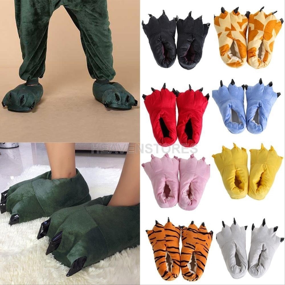Dép đi trong nhà hình móng vuốt khủng long dễ thương
