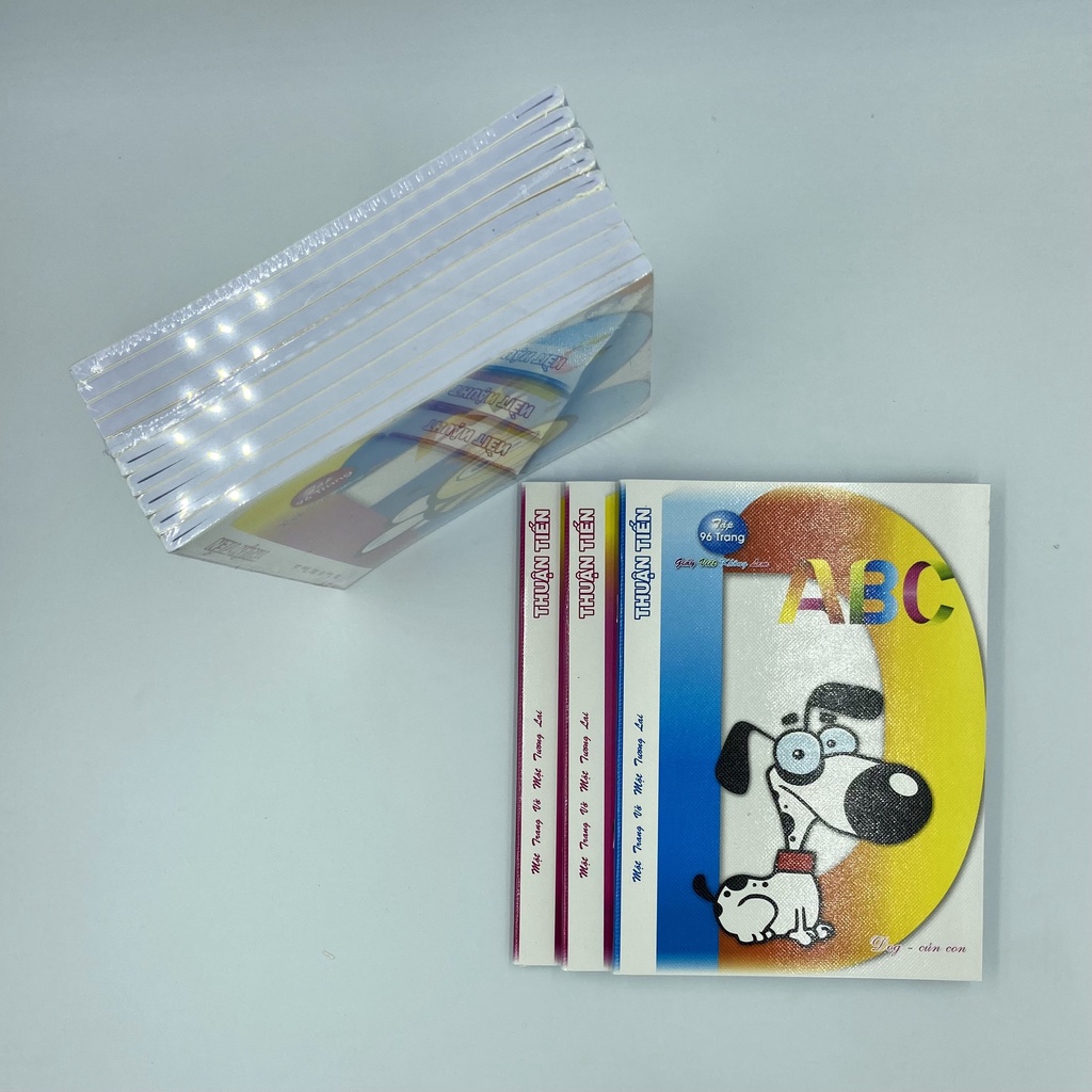 ✅  Tập Học Sinh 96 trang - Chất Giấy Dày - Viết Không Lem - 5Ô Ly Caro - Định Lượng 120gsm
