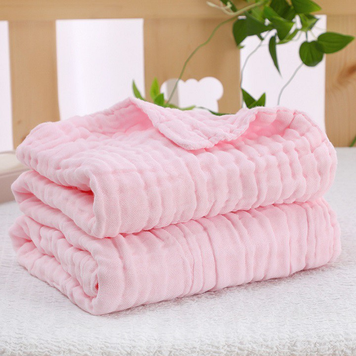 Khăn tắm xô nhăn 6 lớp 100% cotton siêu mềm mại