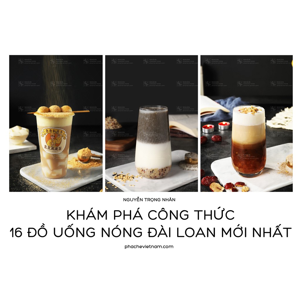 16 công thức đồ uống nóng Đài Loan mới nhất