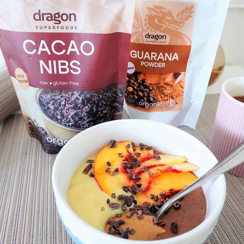 Bột Cacao nibs (cacao ngòi) 200gr - Dragon Suoerfoods
