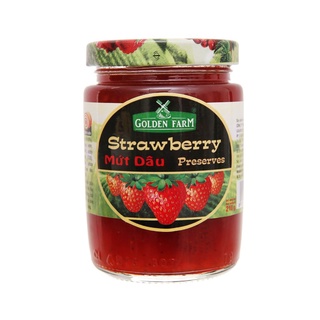 Mứt dâu Golden Farm Strawberry 210g - Hàng Chính hãng