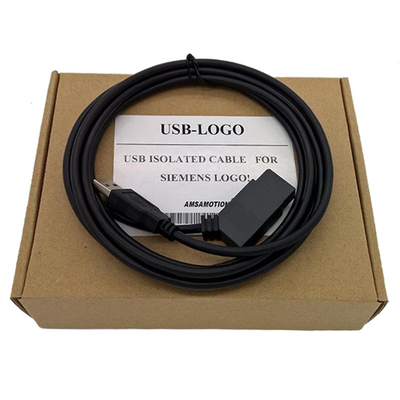 USB-LOGO Cô lập cho cáp lập trình PLC dòng LOGO Siemens Cáp USB-Cable RS232 LOGO PC-CABLE 6ED1075-1A