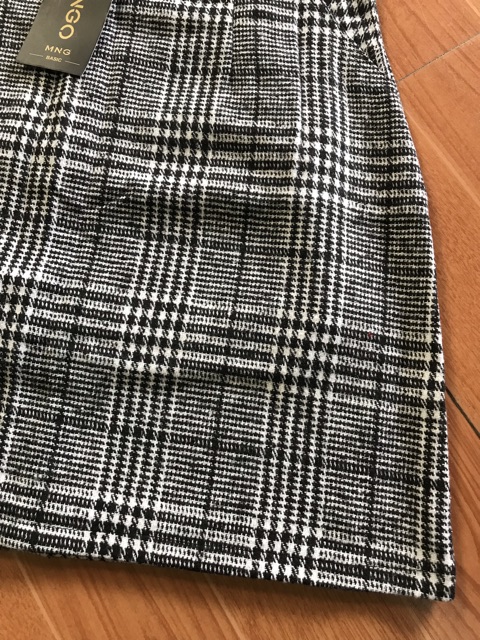 CHÂN VÁY DẠ KIM TUYẾN +KẺ CARO (hàng có sẵn ) | BigBuy360 - bigbuy360.vn