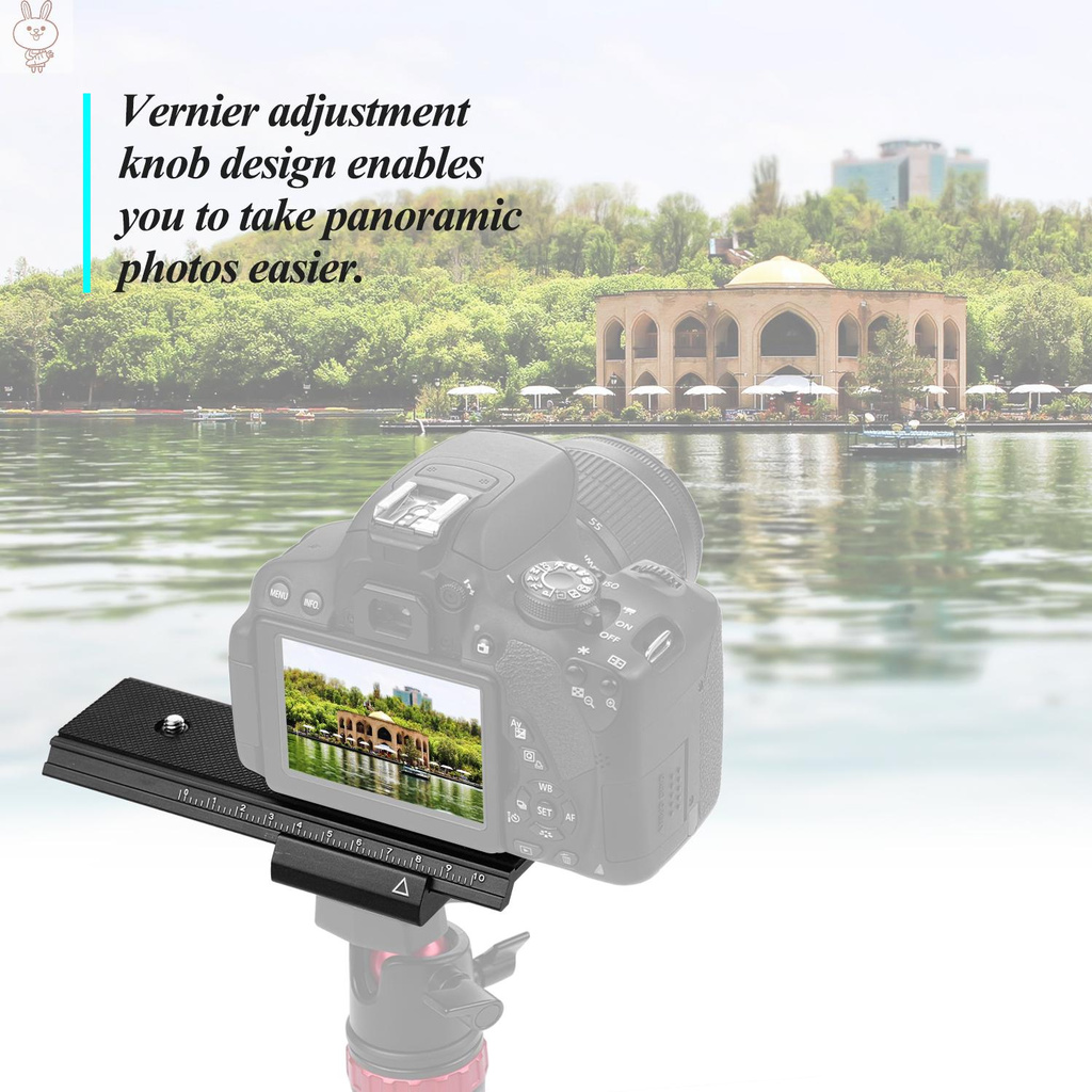 Đế Hợp Kim Nhôm 1 / 4 Inch Cho Chân Máy Ảnh Dslr