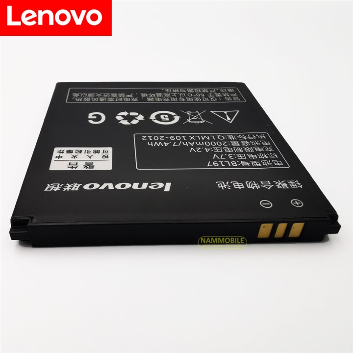 Pin LENOVO A800, A820, A820T, A720, A798T, S899, S899T, S870E, S720I, S868T, S889T BL197 2000mAh Zin + FreeShip