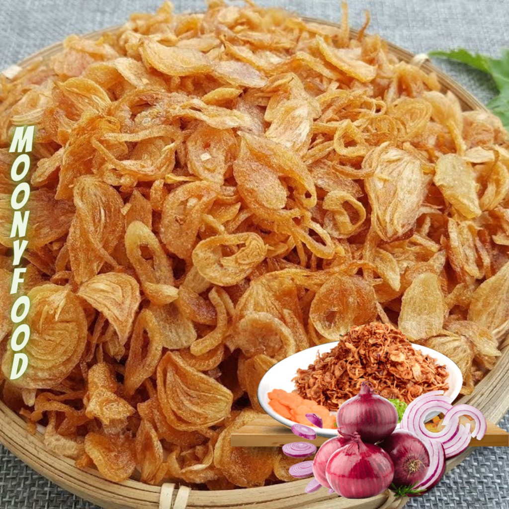 Hành Tím Thái Lát Sấy Khô 100% Gói 60G