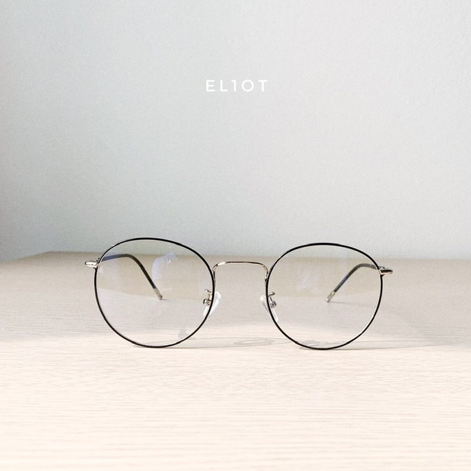 Gọng kính tròn Korean Glasses kính mắt tròn Unisex | BigBuy360 - bigbuy360.vn