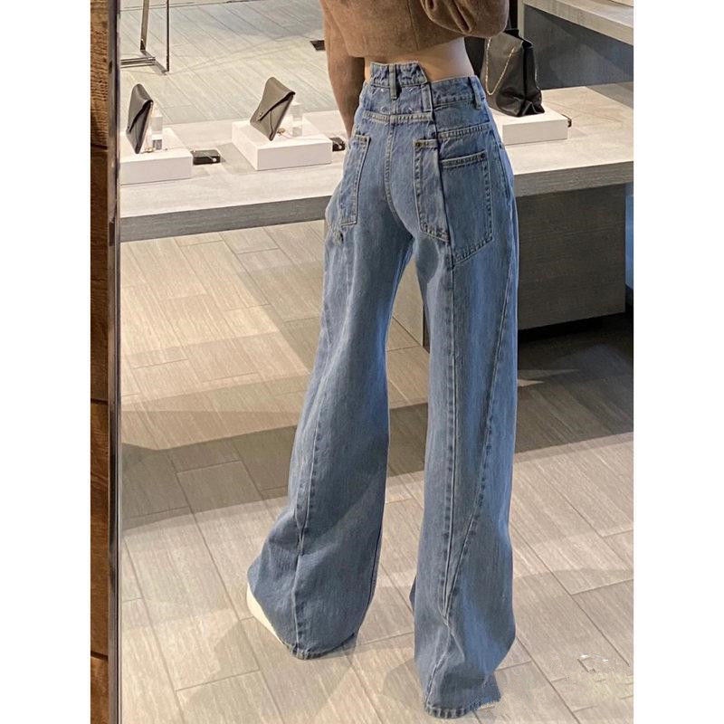 Quần Dài Ống Rộng Lưng Cao Tôn Dáng Hợp Thời Trang