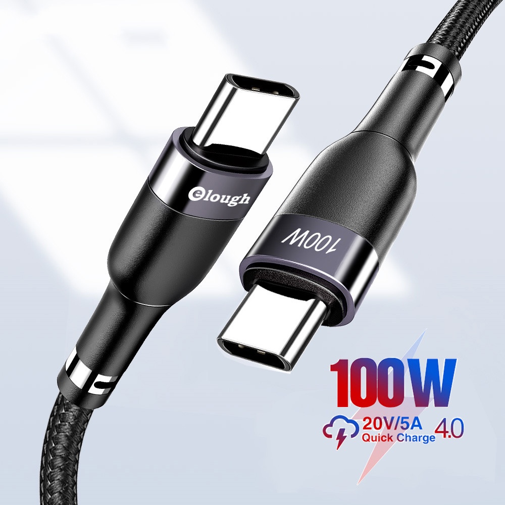 Dây Cáp Sạc Nhanh 100W USB C Sang USB Type C QC 4.0 PD 5A Dành Cho Huawei Samsung