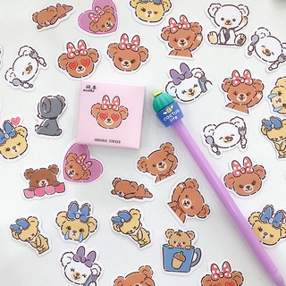 Set 44 Nhãn Dán Trang Trí Sổ Lưu Niệm