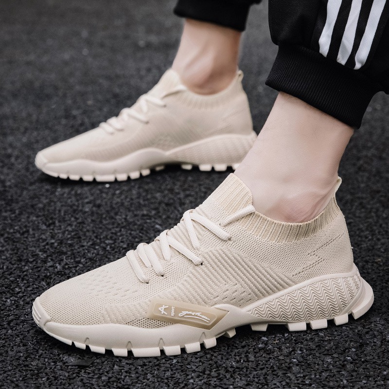 Giày Thể Thao Nam Thoáng Khí Phong Cách Hàn Quốc Mới 2021